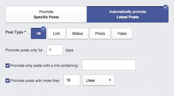 Automatically Promote Posts