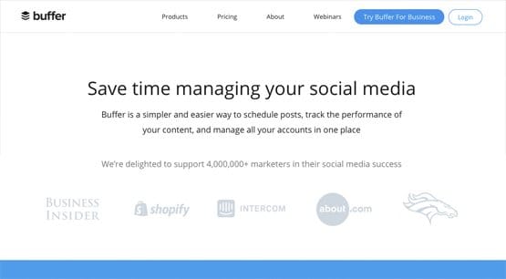 Buffer Homepage