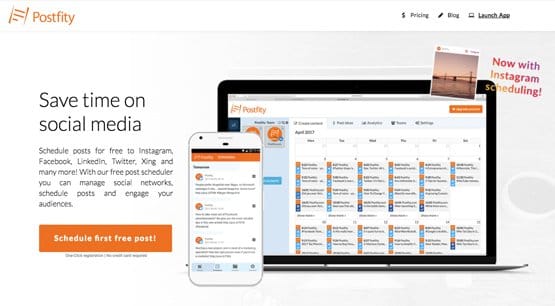 Postify Homepage