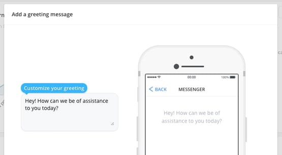 Facebook Greeting Message