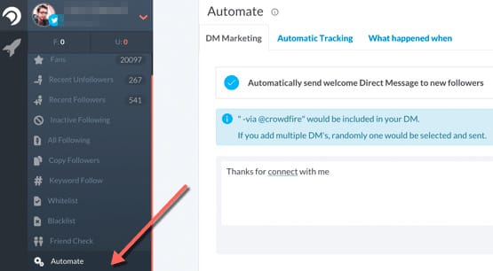 Example of Bad Auto Tweet
