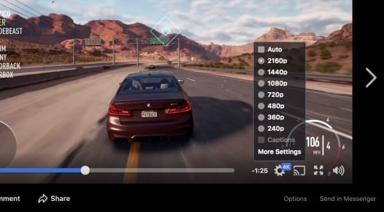 Facebook Video Quality