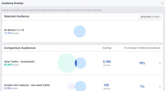 Audience Overlap Facebook