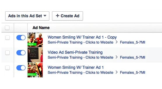 Facebook Ad A B Testing