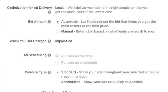 Charged Per Impressions