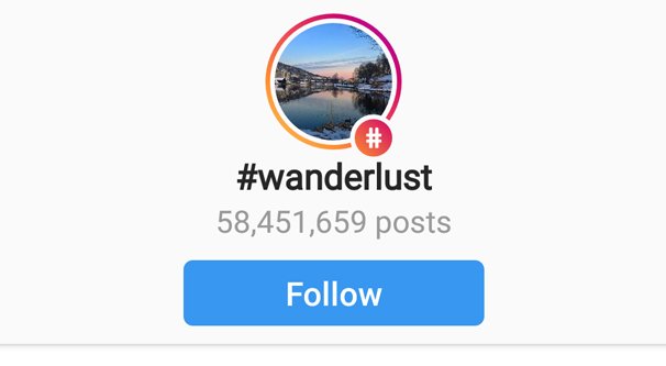 Example Instagram Hashtag