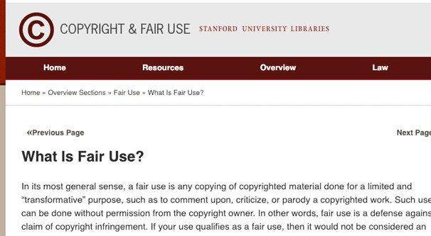 What is Fair Use