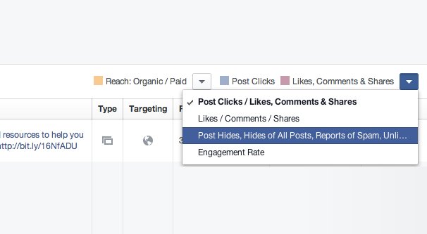 Hide Posts on Facebook