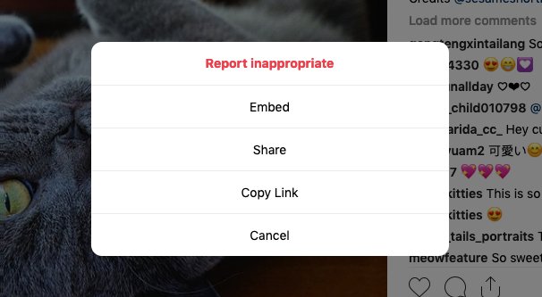 Embedding Content on IG