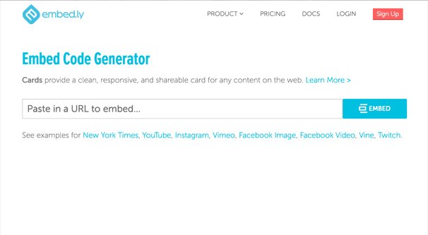 Embedly for Instagram
