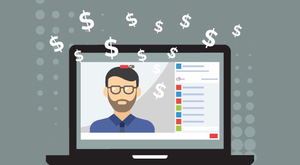 Facebook Video Chat Illustration