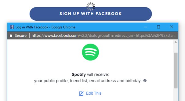Facebook What is oAuth