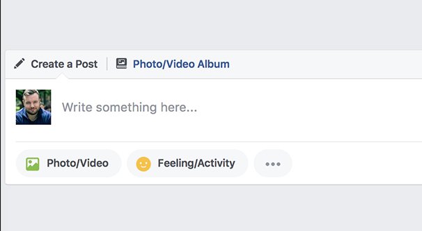 Write a Facebook Post