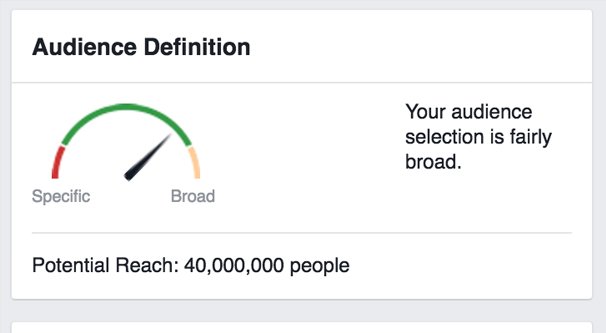 Potential Reach Too High