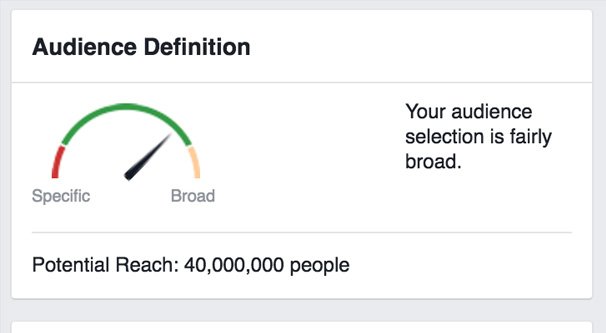 Estimated Reach Example