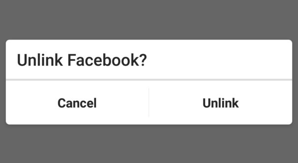 Unlinking FB from IG