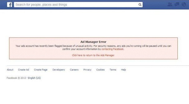 Ad Manager Error