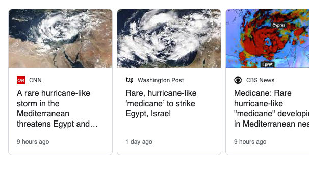 Natural Disaster in Your Area